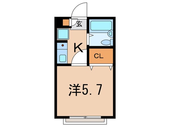 エスペランサ北大塚の物件間取画像